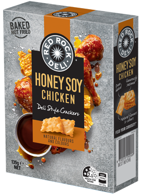 HONEY SOY CHICKEN DELI STYLE CRACKERS