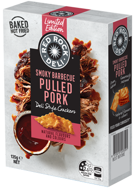 SMOKY BARBECUE PULLED PORK DELI STYLE CRACKERS