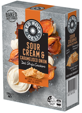 SOUR CREAM & CARAMELISED ONION