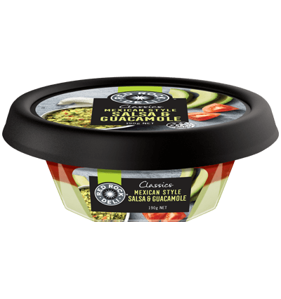 MEXICAN STYLE SALSA & GUACAMOLE DIP
