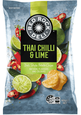 THAI CHILLI AND LIME POTATO CHIPS