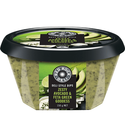 ZESTY AVOCADO & FETA GREEN GODDESS DIP