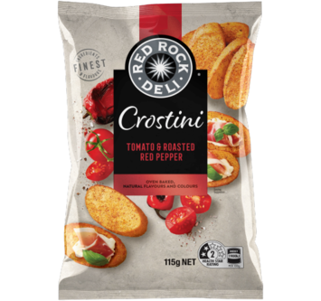 RRD Crostini Tomato & Roasted Red Pepper 115g