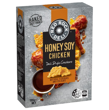 HONEY SOY CHICKEN DELI STYLE CRACKERS